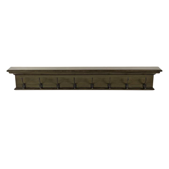 Halifax 8 Hook Coat Rack in Antique Brown by Nova Solo by Nova Solo Style Sourcebook