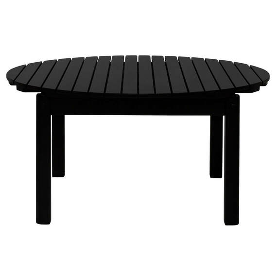 Zanzibar Coffee/Dining Table 86cm Black (D) by Freedom by Freedom Style Sourcebook