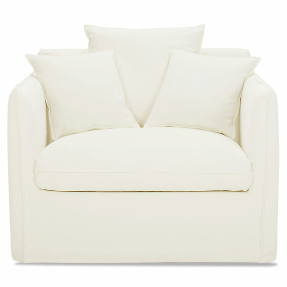 Westport Armchair 1S Darling Snow White by Freedom by Freedom Style Sourcebook