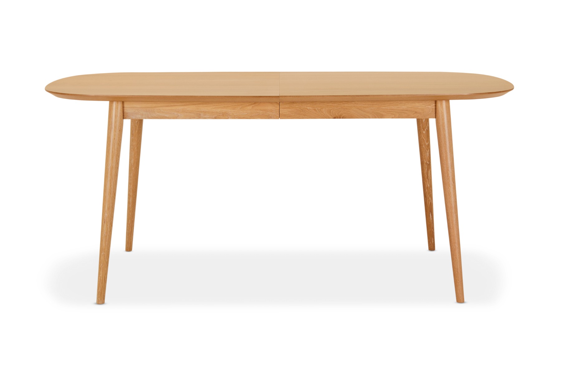 Erikson Extension Scandi Dining Table, Oak Veneer, by Lounge Lovers by Lounge Lovers Style