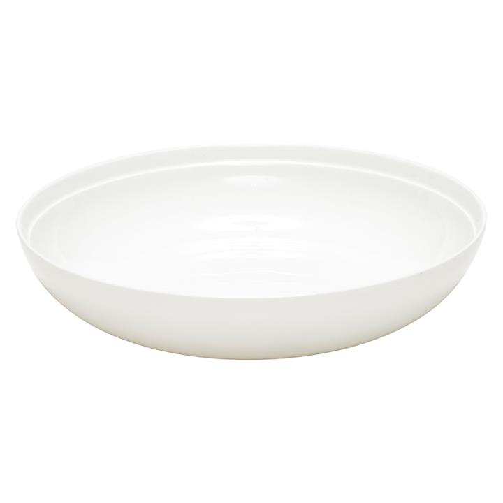 Edge Pasta Bowl, Size 22.5cm in White by Salt & Pepper by Salt & Pepper