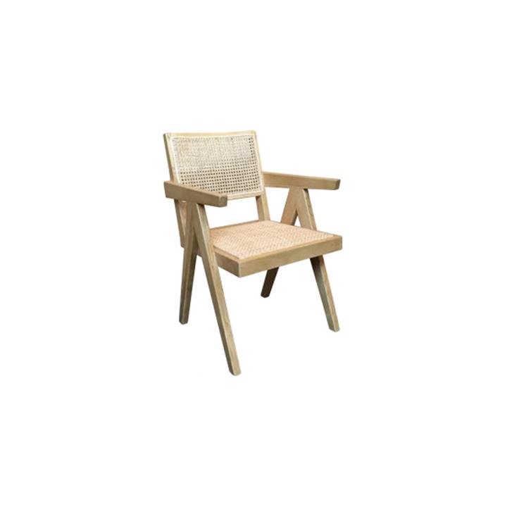 Maron Timber & Rattan Carver Dining Chair, Natural by Montego Style