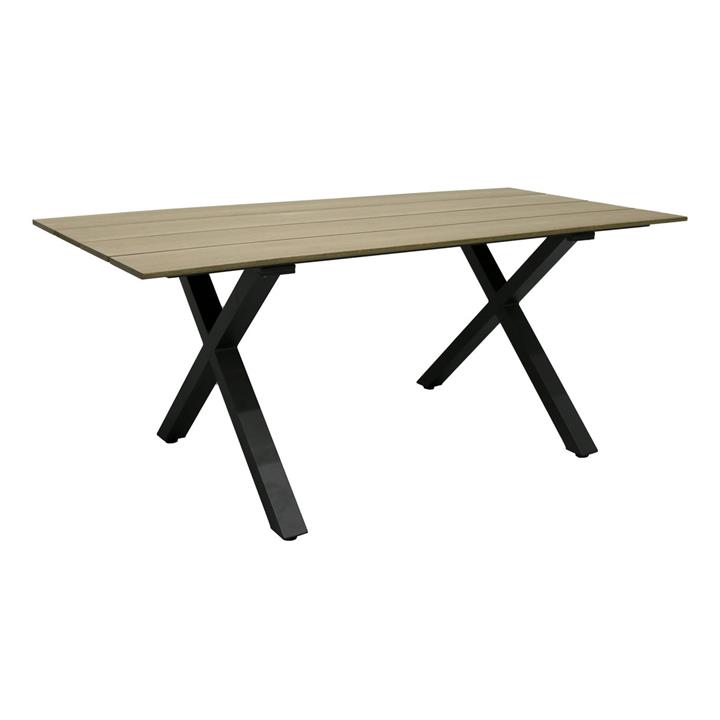 Tamsen 6 Seater Dining Table in Light Brown by Homeflex by Homeflex Style Sourcebook