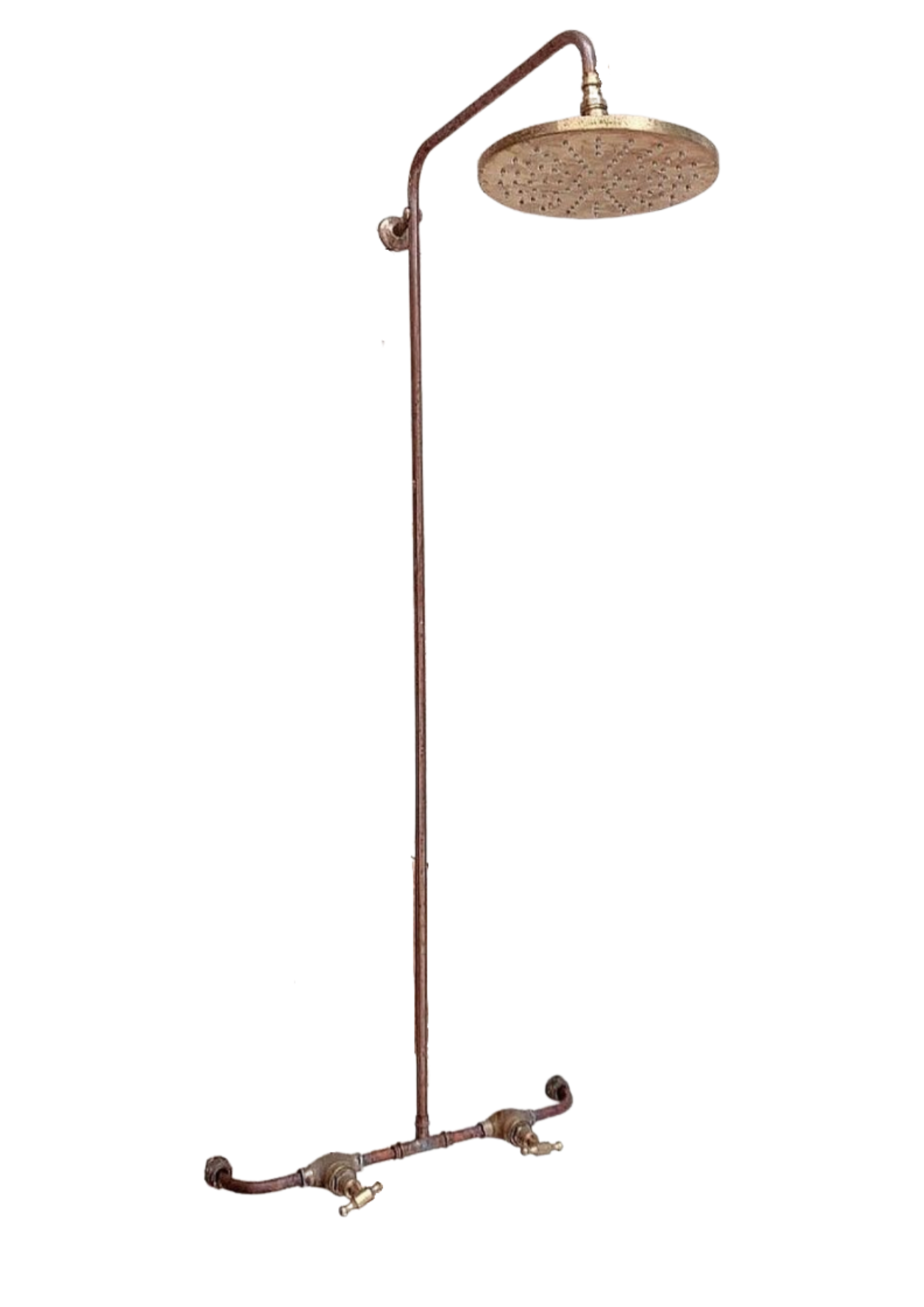 COPPER HOT + COLD SGO OUTDOOR SHOWER by Slightly Garden Obsessed