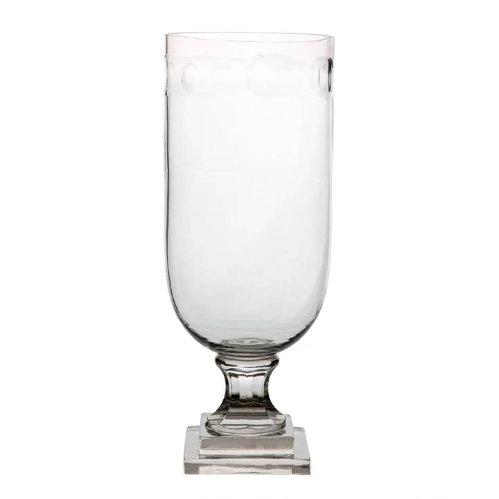 Lourdes Glass Goblet Vase, Large by Florabelle Style Sourcebook