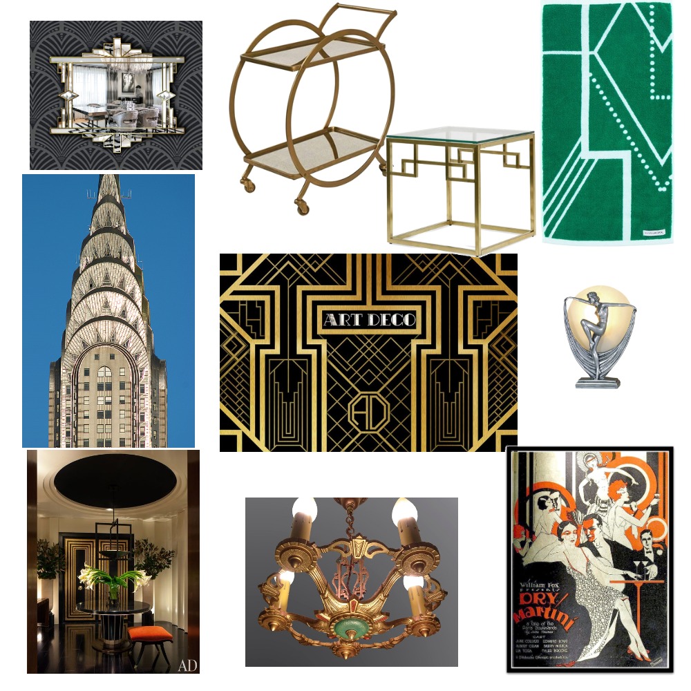 Art Deco Interior Design Mood Board by The Design Queen of Queen St