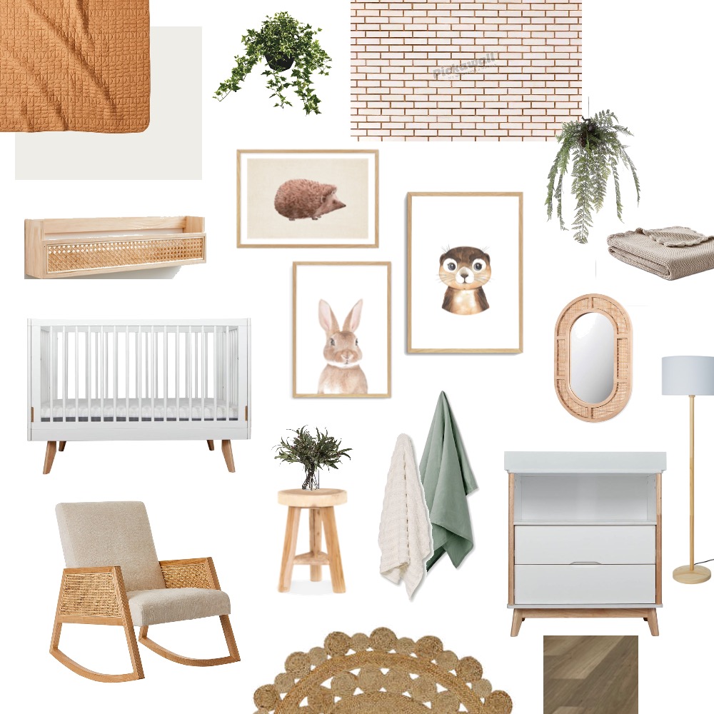 Nursery Interior Design Mood Board by Jaylene Green - Style Sourcebook
