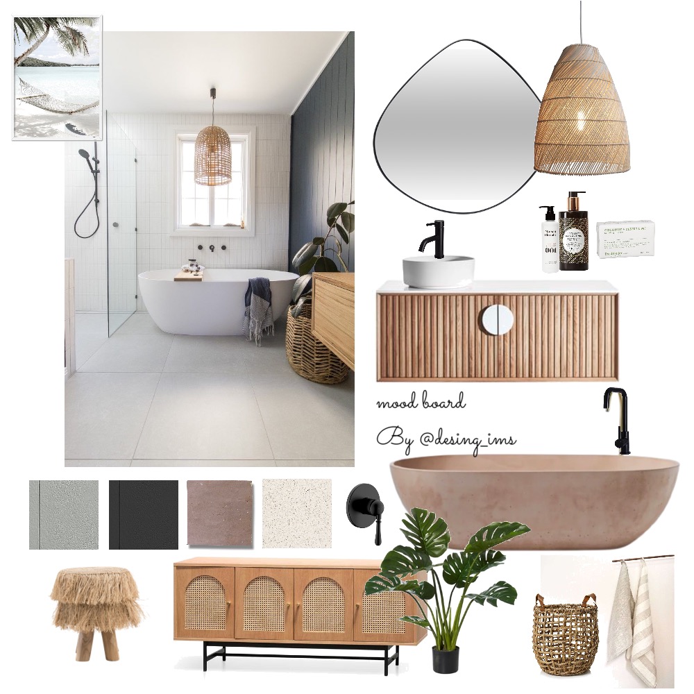 Bathroom 3 Interior Design Mood Board by Desing_ims Style Sourcebook