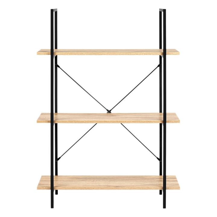 Hadley 3Tier Bookshelf Size Large in Beige by U.S Designs by U.S Designs Style Sourcebook