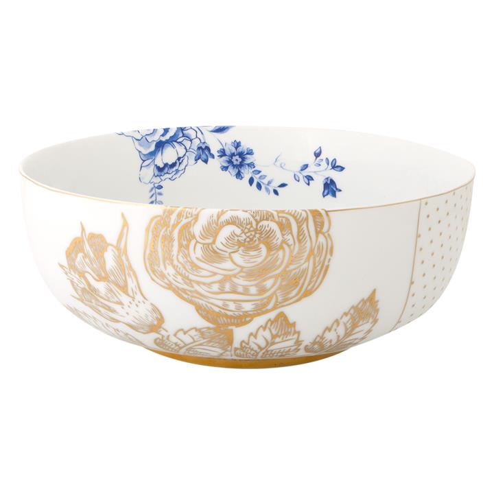 Royal Porcelain Bowl in White by Pip Studios by Pip Studios Style