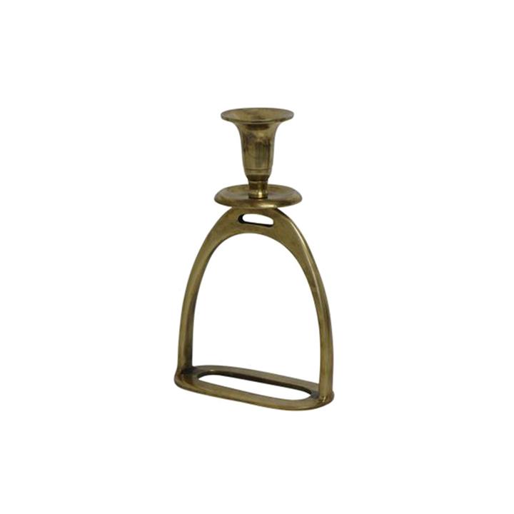 Stirrup Iron Candle Holder by French Country Collection Style Sourcebook