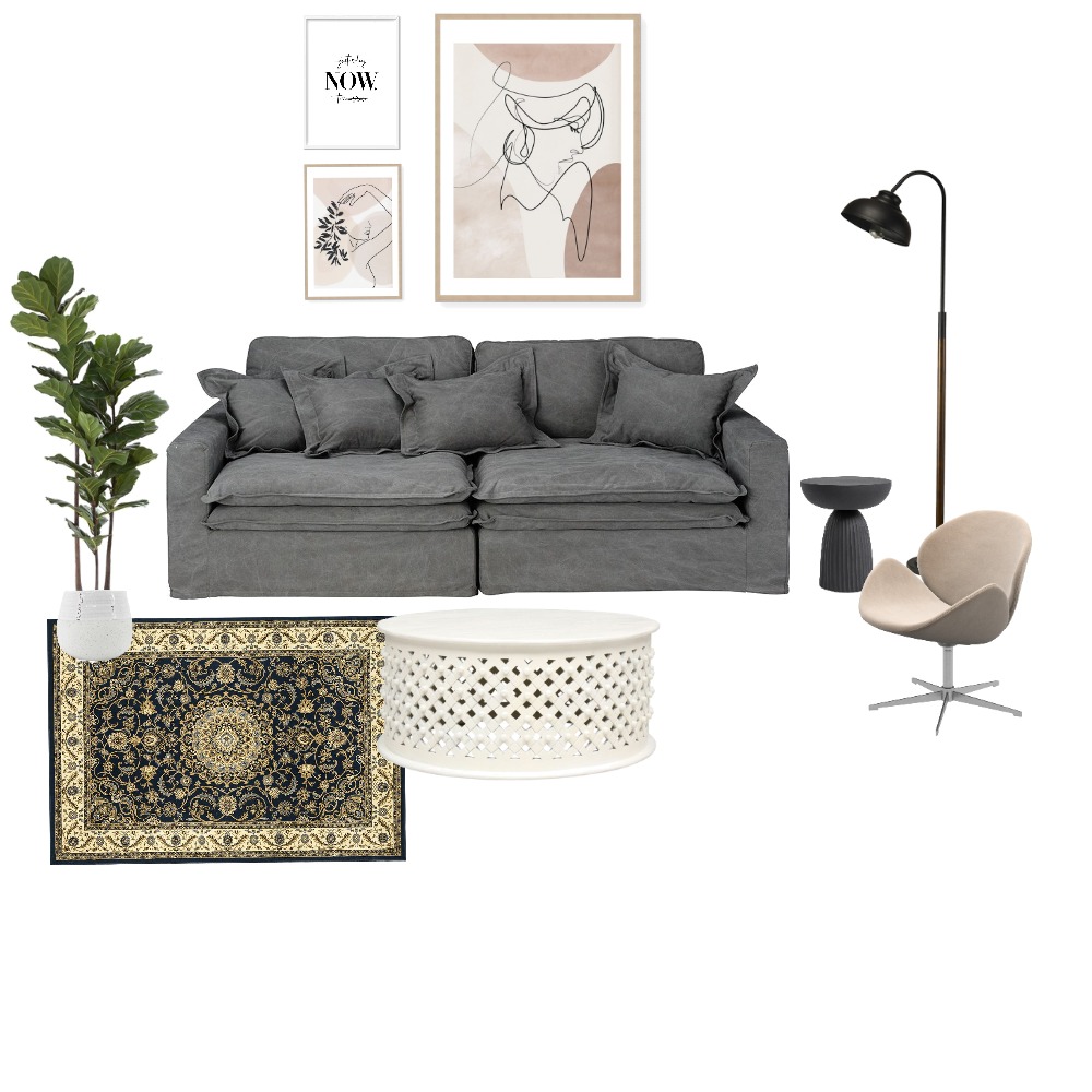 John's living room Interior Design Mood Board by Mpres Style Sourcebook