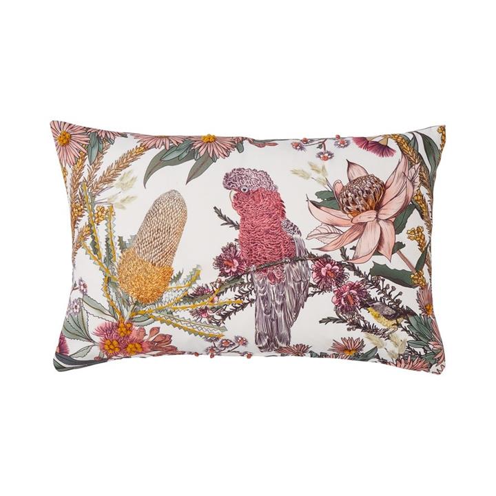 Adairs Outdoor Cushion S21 Bushlands Check 35x55cm Bushlandscheck by