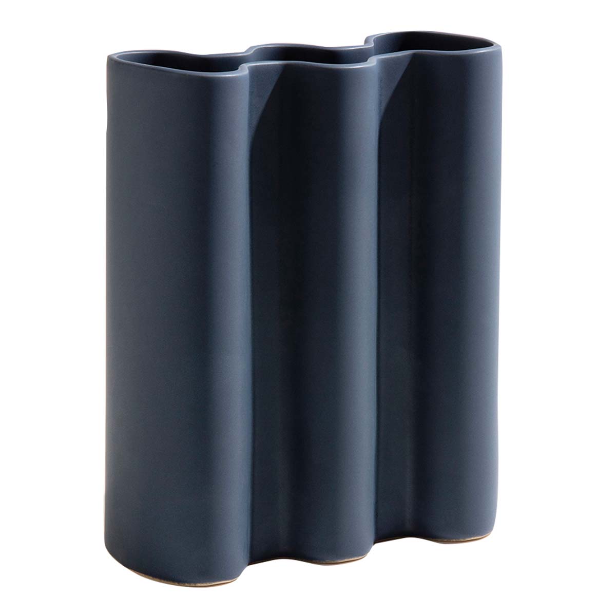 Wave Vase 20x25cm in Midnight Blue by OzDesignFurniture Style Sourcebook