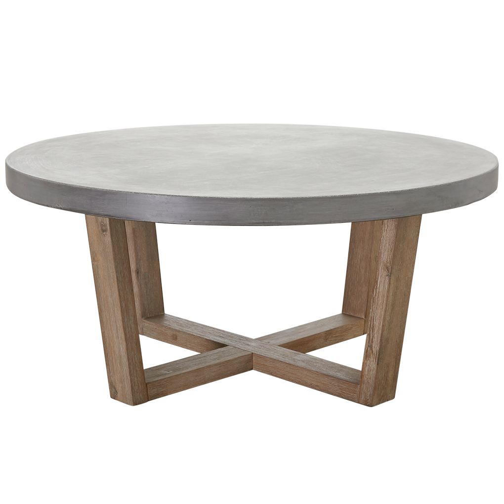 Nova Polished Concrete Coffee Table by James Lane Style Sourcebook