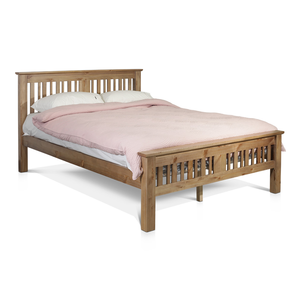 Kimberley Bed Nutmeg Single by James Lane Style Sourcebook