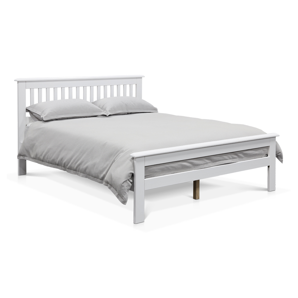 Coventry Bed White Double by James Lane Style Sourcebook