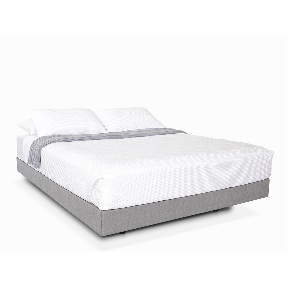 Mode Floating Bed Base Light Grey by James Lane Style Sourcebook