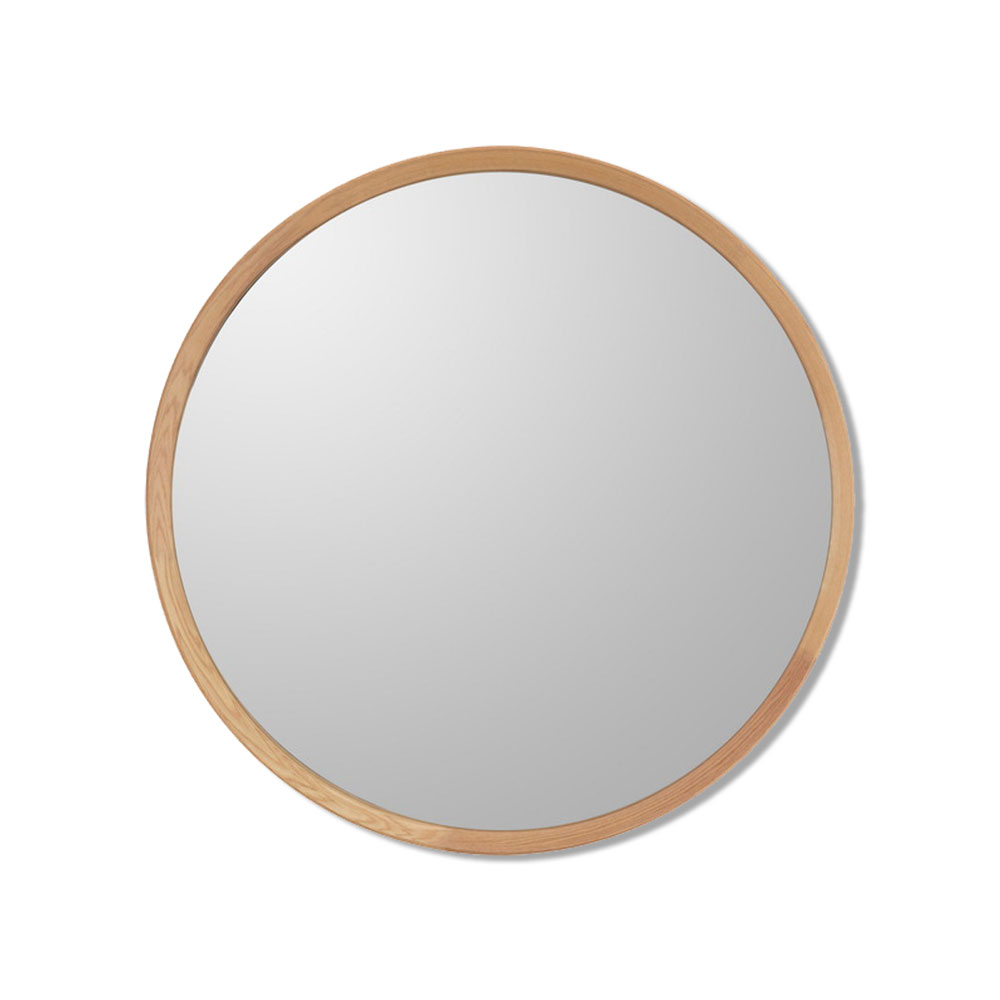 Marcoola Round Wall Mirror 100cm x 100cm by Luxe Mirrors Style Sourcebook
