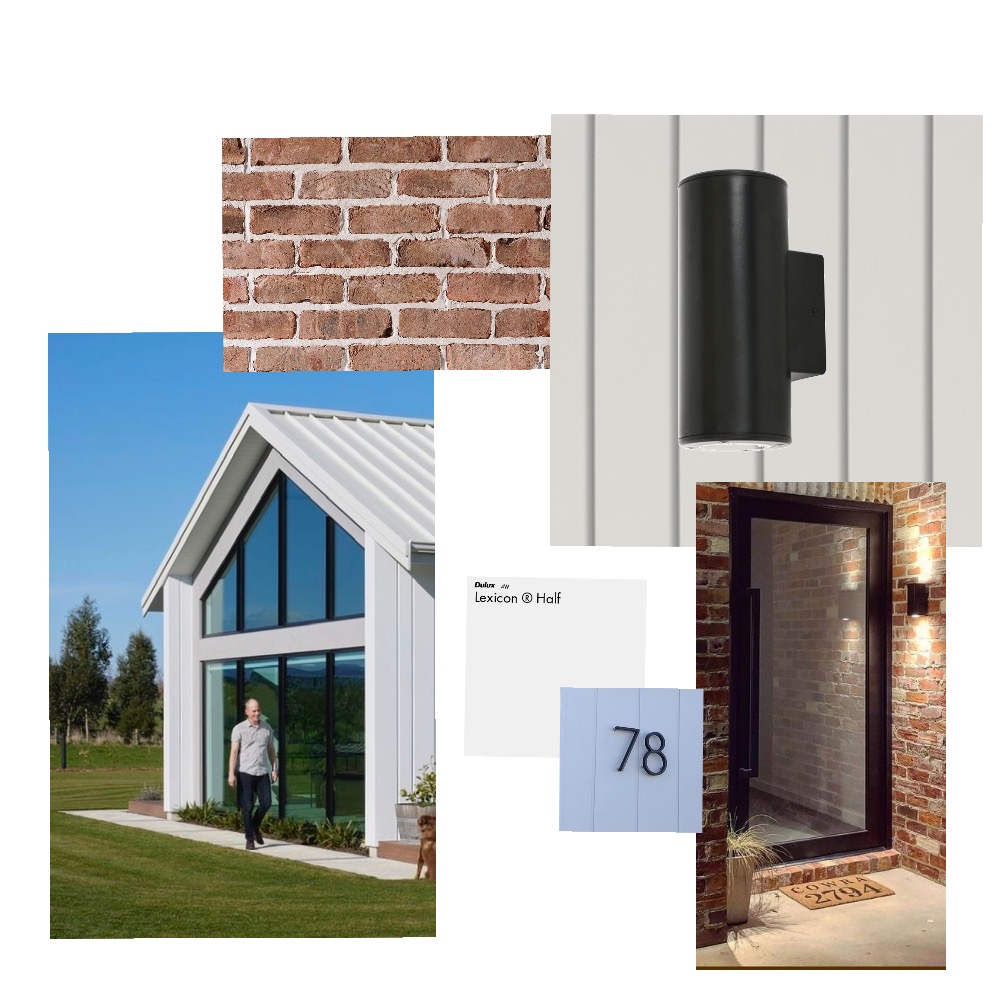 House exterior Interior Design Mood Board by Alyshia Style Sourcebook