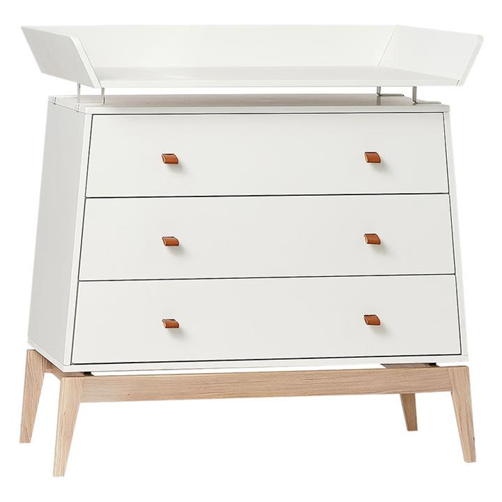 Luna Changing Unit in White by Leander by Leander Style Sourcebook