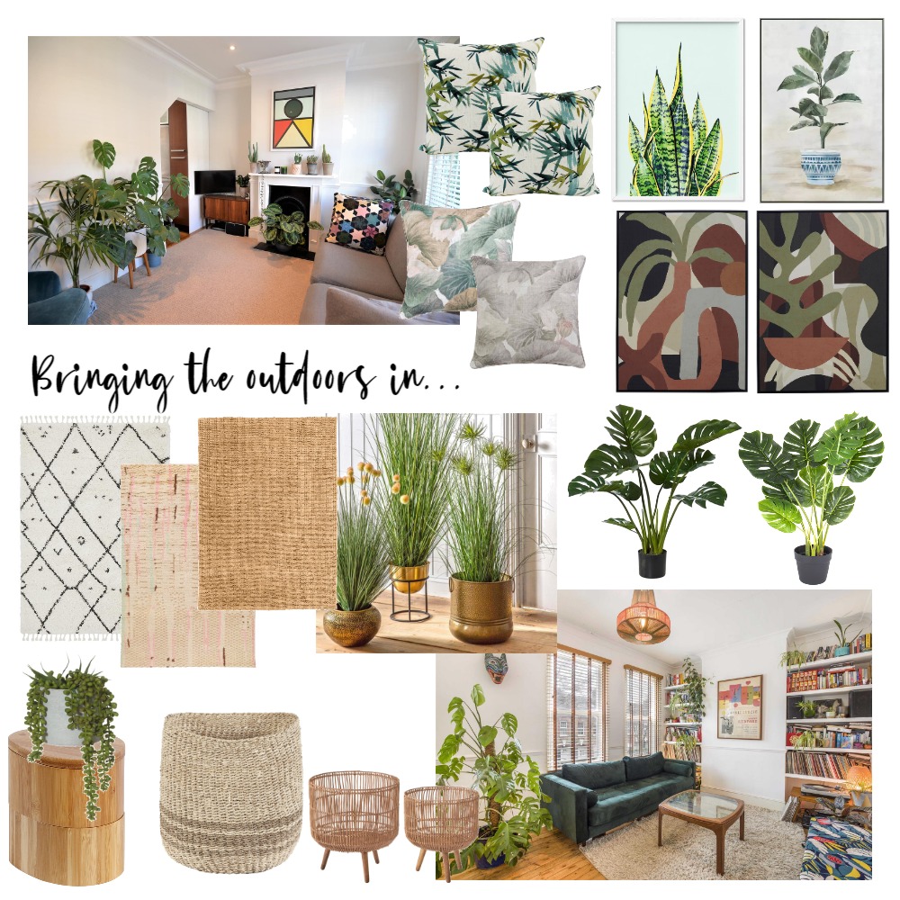 Interior trend plants Interior Design Mood Board by Ciara Price