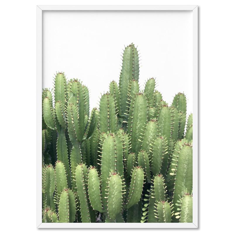 Cactus Towers / African Milk Tree Art Print by Print and Proper