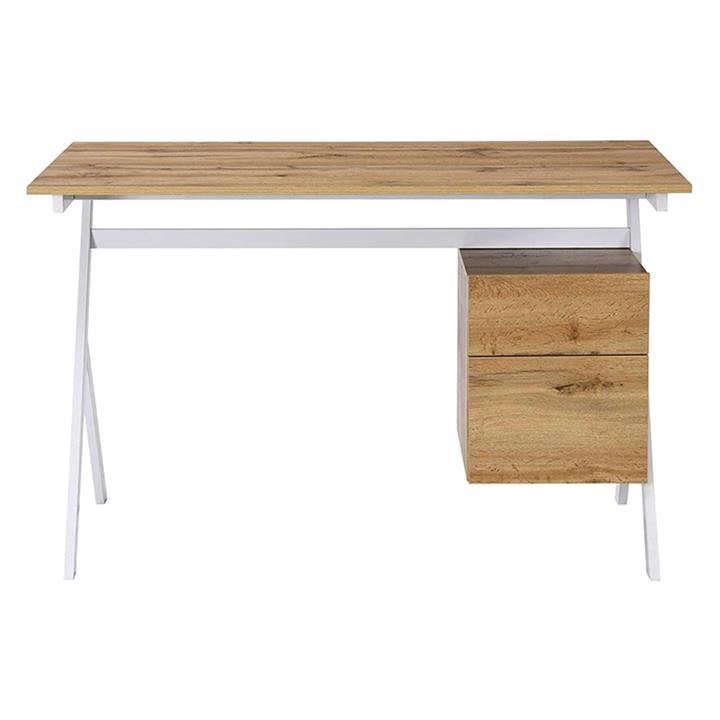 Newark Desk in Light Brown by U.S Designs by U.S Designs Style Sourcebook