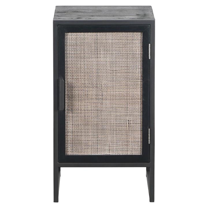 Milton Rattan & Timber Side Table by Superb Lifestyles Style Sourcebook