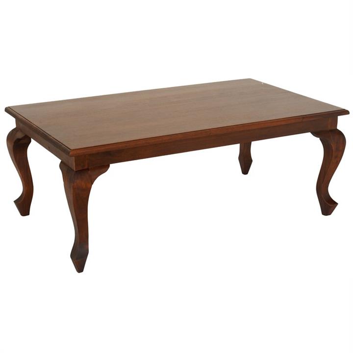 Queen Ann Mahogany Timber Coffee Table, 120cm, Mahogany by Centrum Furniture Style Sourcebook