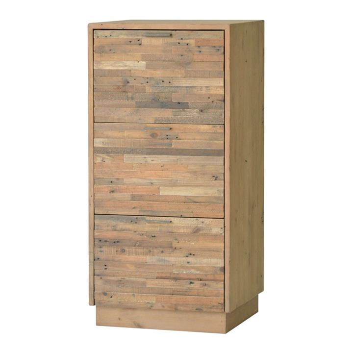 Tuscanspring Reclaimed Timber 3 Drawer Filing by PGT Reclaimed