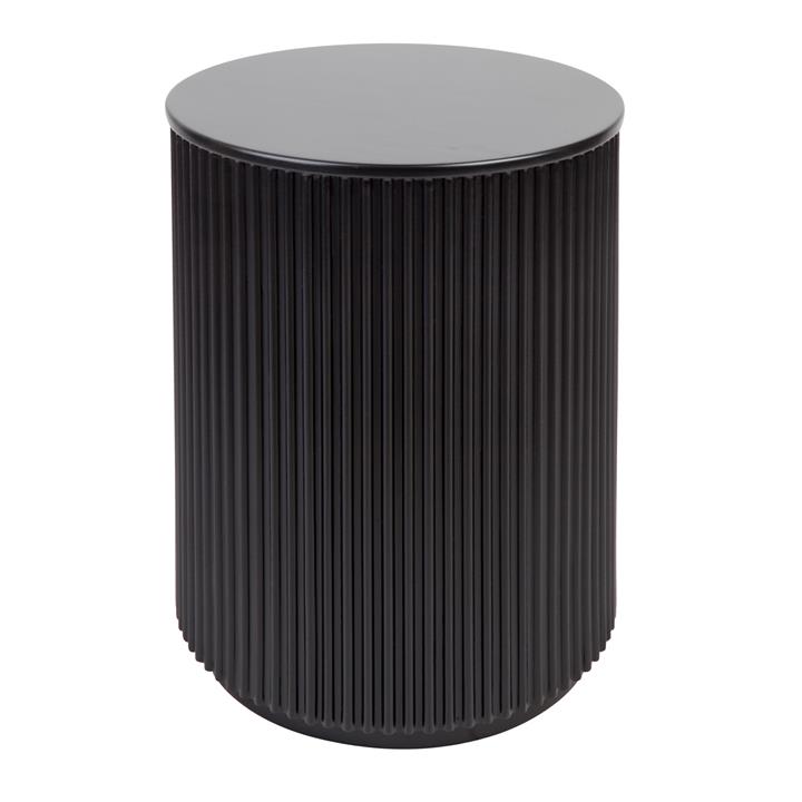 Nomad Round Side Table, Black by Cozy Lighting & Living Style Sourcebook