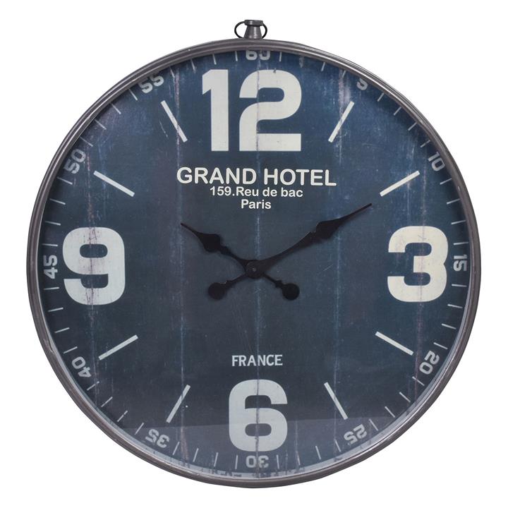 Majut Modern Wall Clock in Black by Alliance Furniture by Alliance