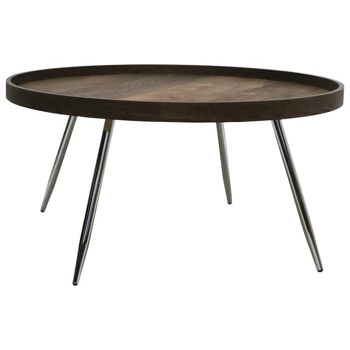 Legacy Wooden Tray Top Round Coffee Table, 78cm by RML Style Sourcebook