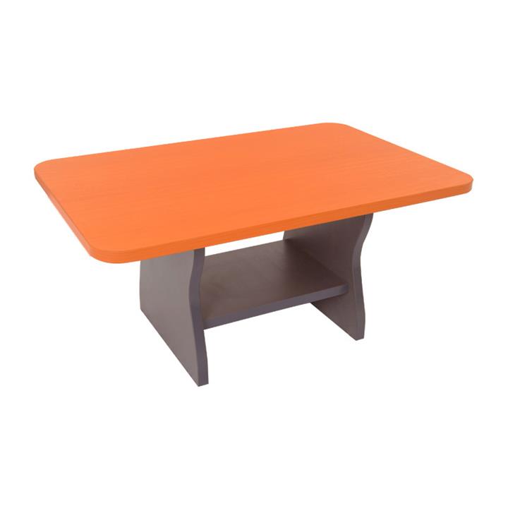 Rapid Budget Coffee Table, 90cm, Cherry / Ironstone by Rapidline