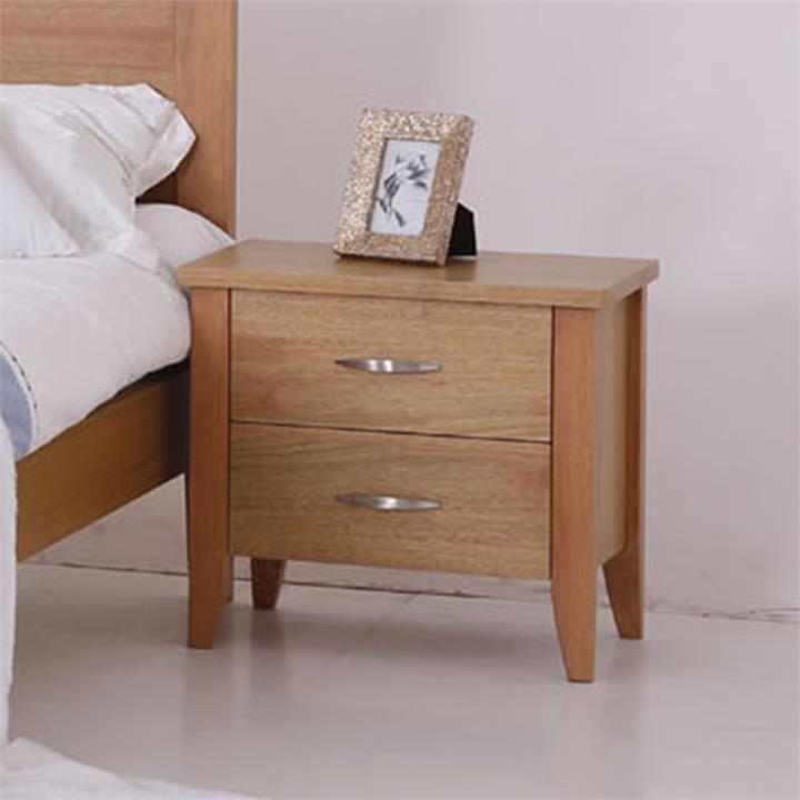 Brizi Okoume Timber Bedside Table by Glano Style Sourcebook