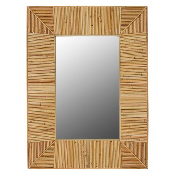 Behati Bamboo Frame Wall Mirror, 96cm by Coast To Coast Home Style