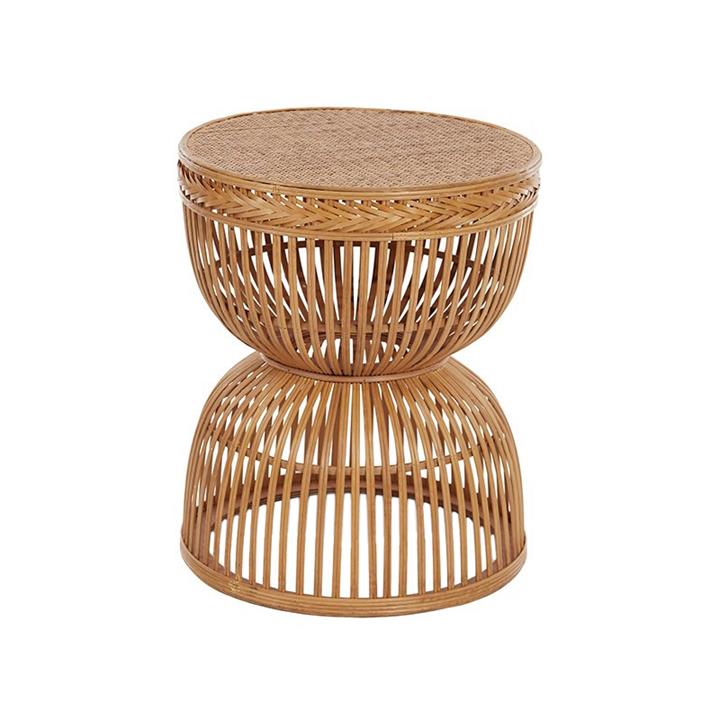 Kalama Rattan Round Side Table by Coast To Coast Home Style Sourcebook
