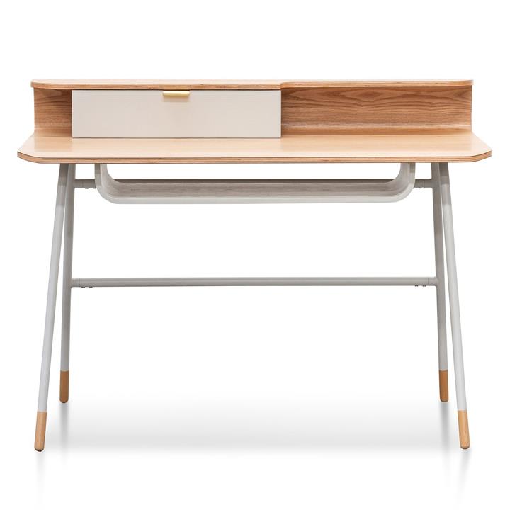 Flynn Wood & Metal Home Office Desk, 120cm by Conception Living Style Sourcebook