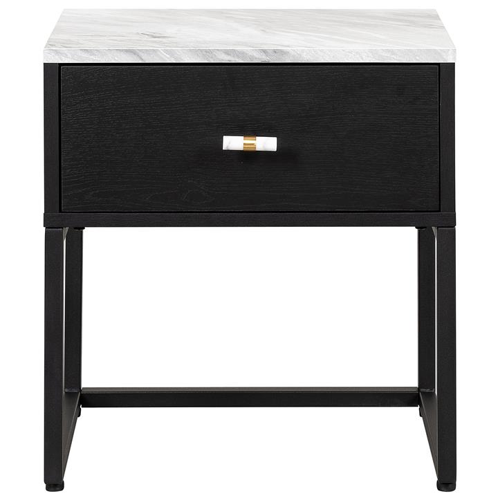 Fore Modern Bedside Table, Black by HOMESTAR Style Sourcebook
