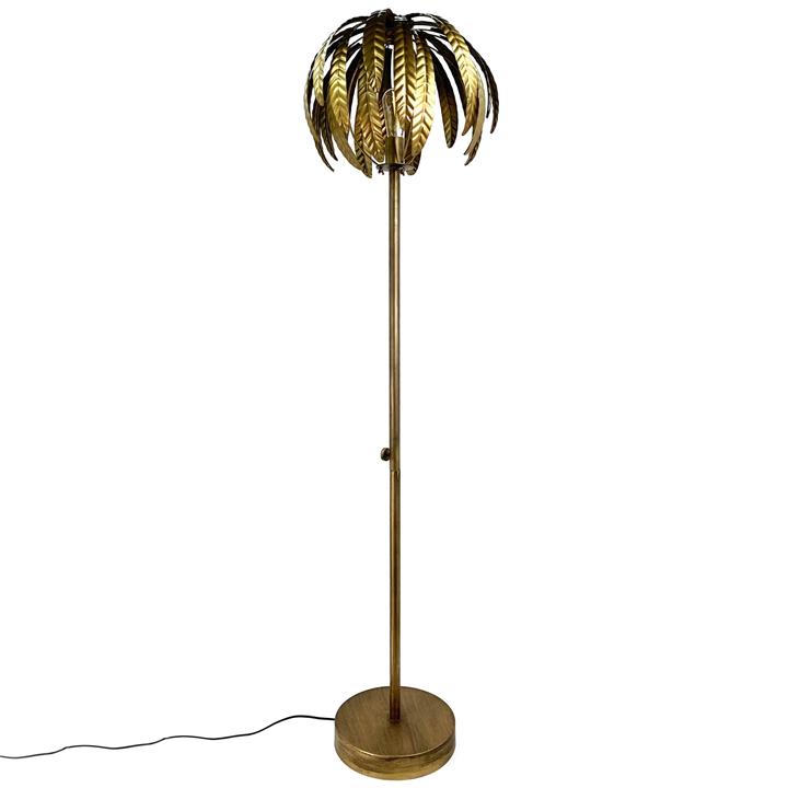 Galen Iron Golden Palm Floor Lamp by OneWorld Collection Style Sourcebook