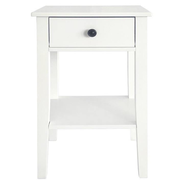 Newport Wooden Bedside Table by OneWorld Collection Style Sourcebook