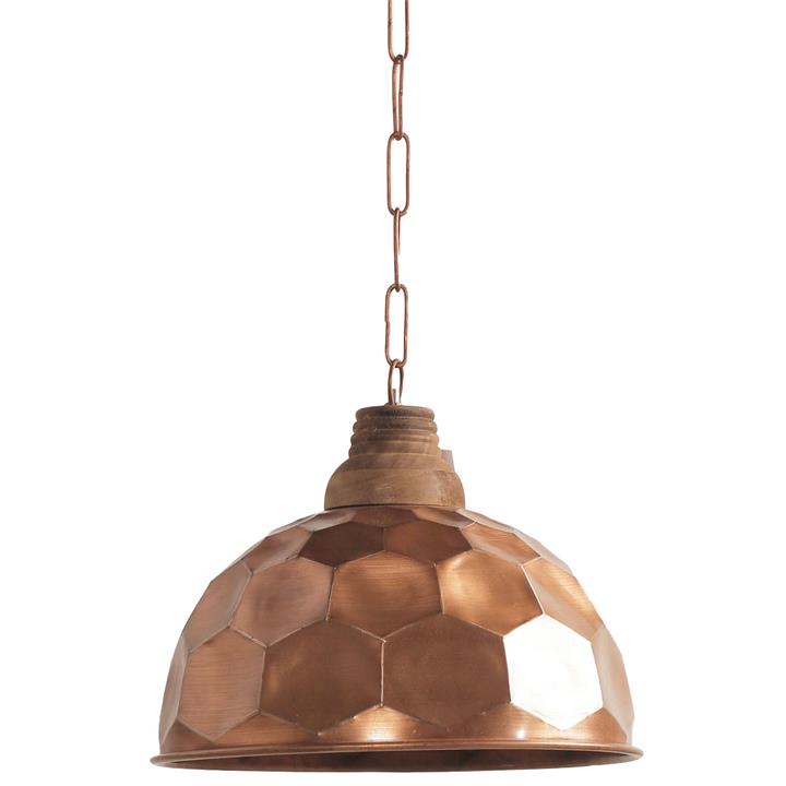 Meredith Metal Pendant Lamp Shade by Philbee Interiors Style Sourcebook