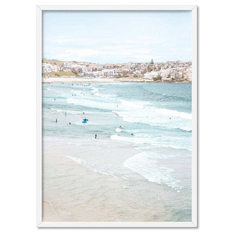 Bondi Beach Pastels View Art Print by Print and Proper Style Sourcebook