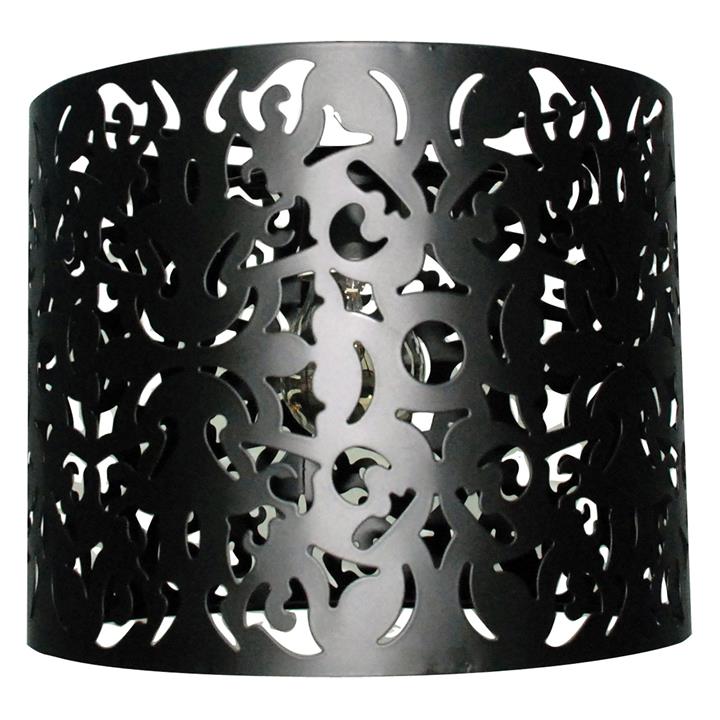 Vicky Ceiling Shade in Black by Oriel Lighting by Oriel Lighting