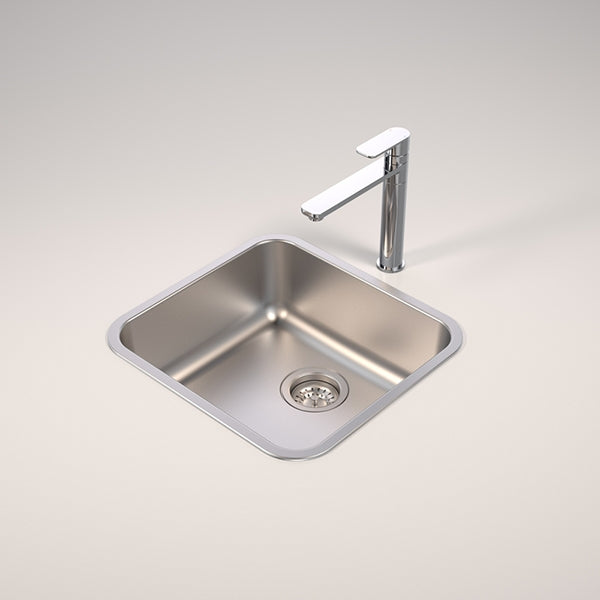 Caroma Luna Single Bowl Stainless Steel Sink by Caroma Style Sourcebook