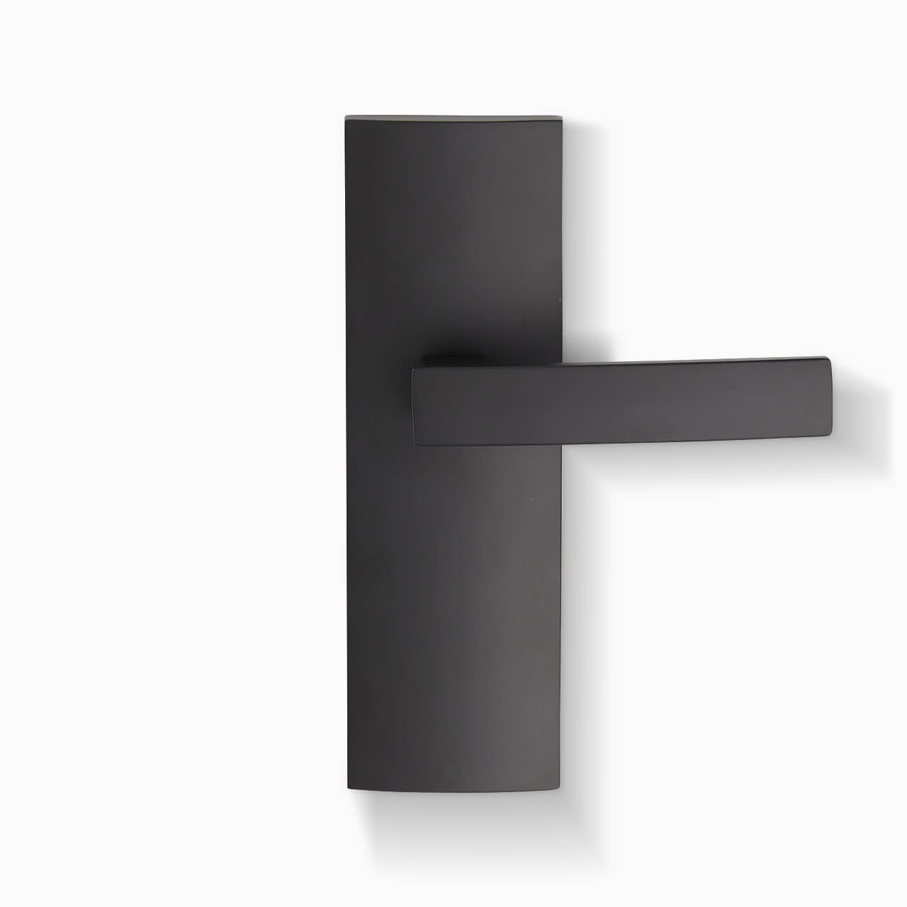 Delf Lucca Linear Secure Dummy Lever Set Matte Black by DELF Style