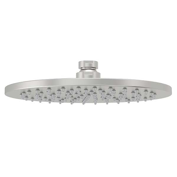 Meir Round Shower Rose 200mm Brushed Nickel by Meir Style Sourcebook