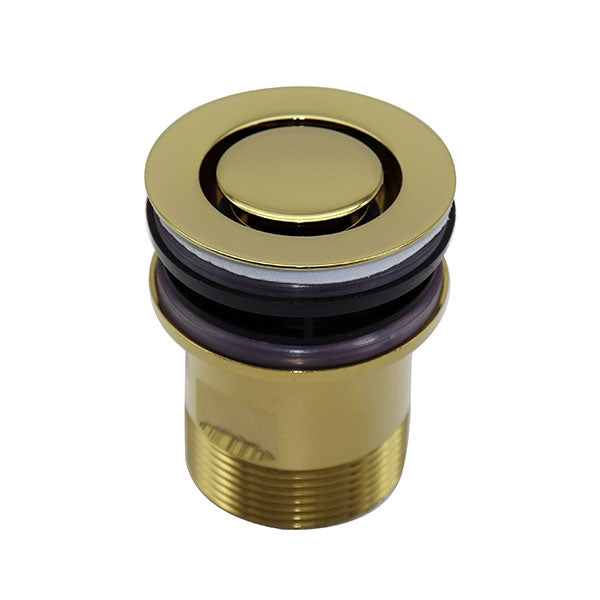 ART Australia Basin Pop Down® Universal Plug and Waste 40mm Gold by ART Australia Style Sourcebook