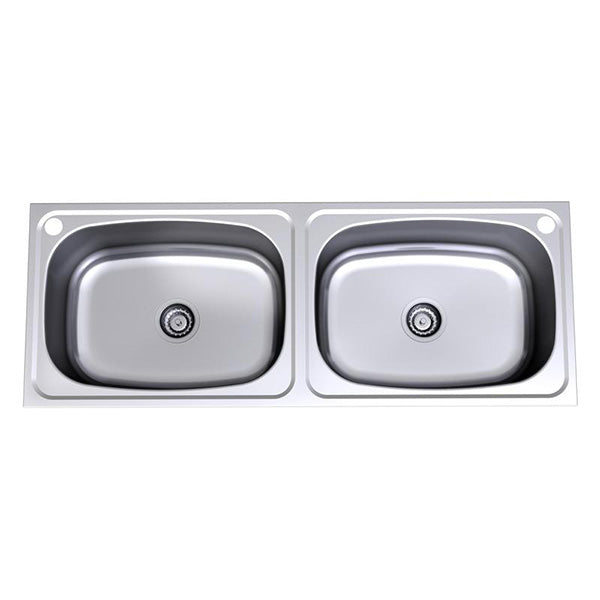 Clark Flushline Double 45 Litre Laundry Tub by Clark Style Sourcebook